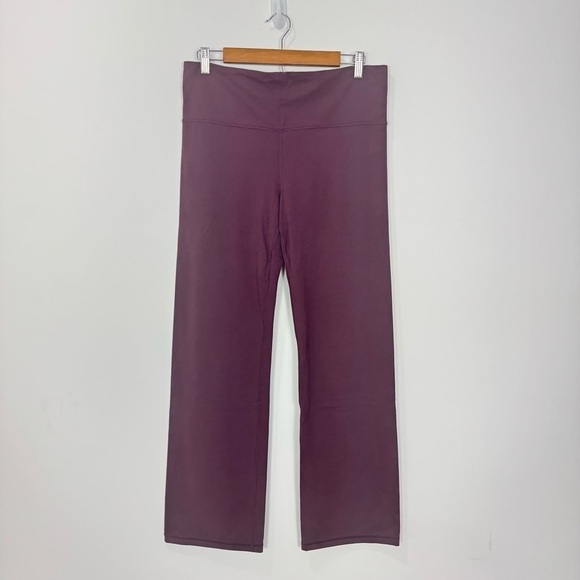 Athleta Women’s Straight Leg Elation Pants 1X – Burgundy Maroon Performance Yoga - Picture 2 of 15